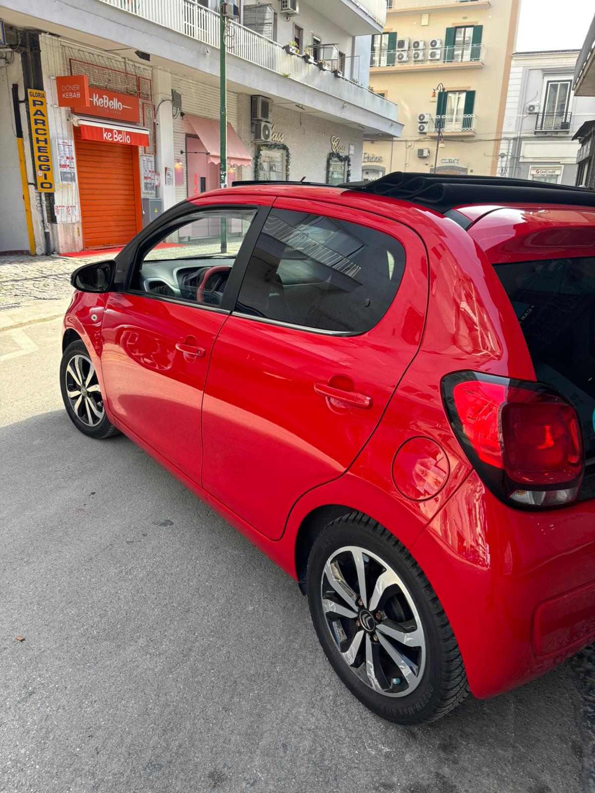 CITROEN C1 RED CABRIO