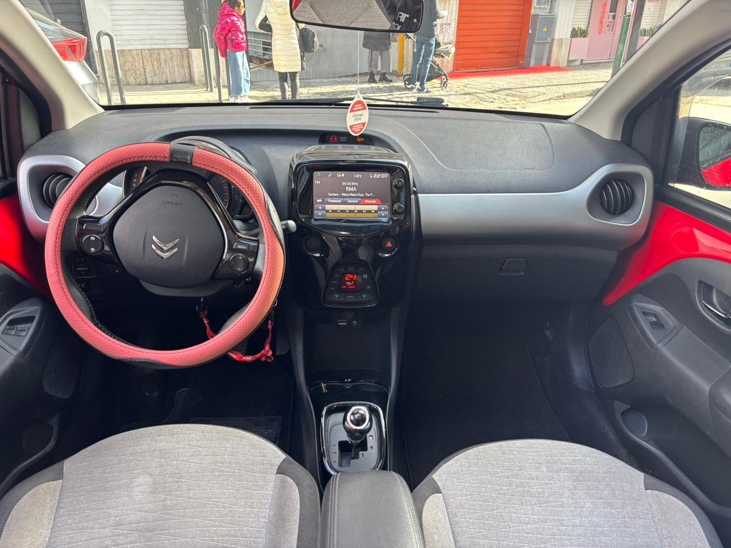 CITROEN C1 RED CABRIO