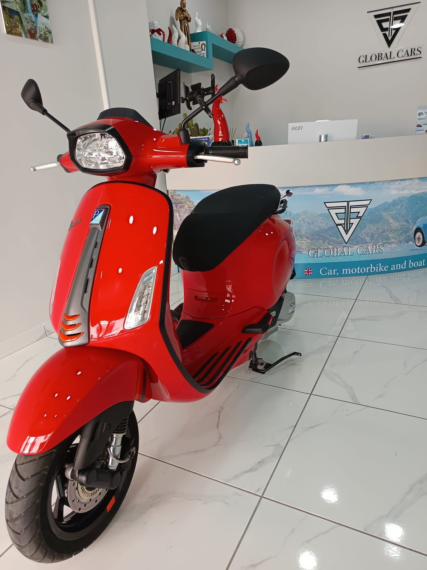 Vespa Sprint S 125 ROSSO